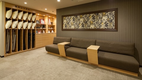 Lobby sitting area