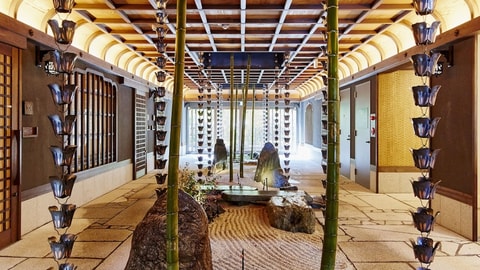 Interior entrance