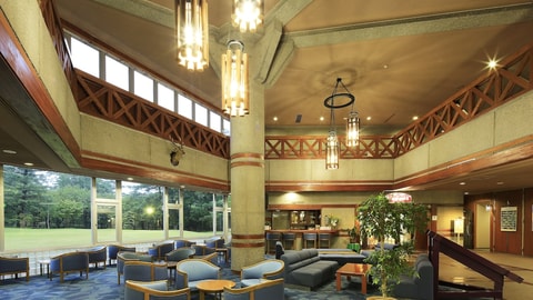 Interior entrance