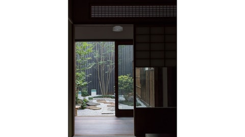 Interior entrance