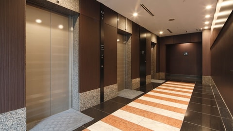 Interior entrance