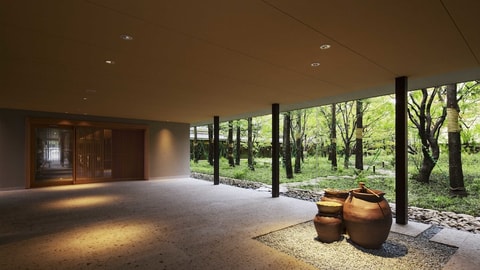 Interior entrance