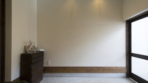 Interior entrance