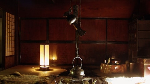 Interior entrance