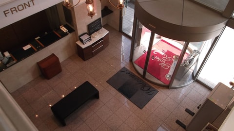 Interior entrance