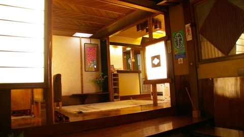 Interior entrance