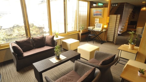 Lobby sitting area