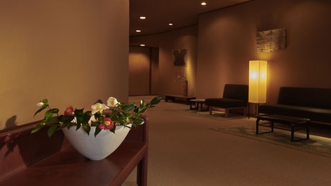Interior entrance