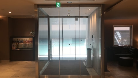 Interior entrance