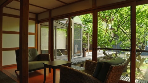 Lobby sitting area