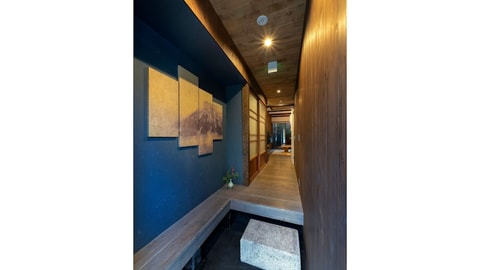 Interior entrance