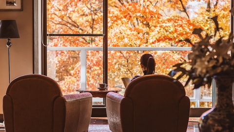 Lobby sitting area