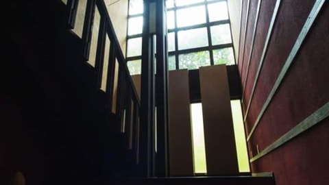 Interior entrance