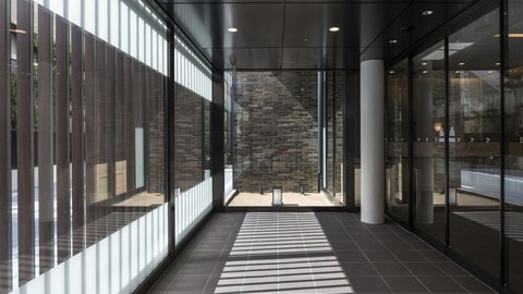 Interior entrance