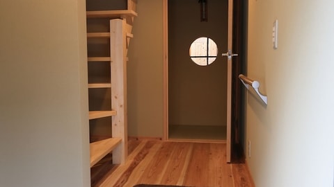 Interior entrance