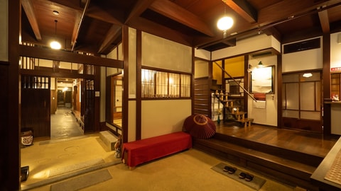 Interior entrance