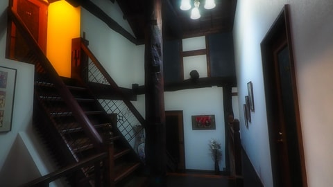 Interior entrance