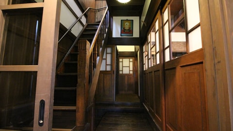 Interior entrance