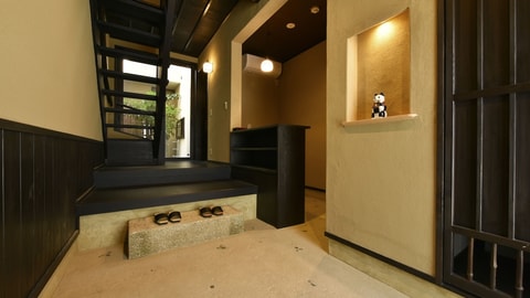 Interior entrance
