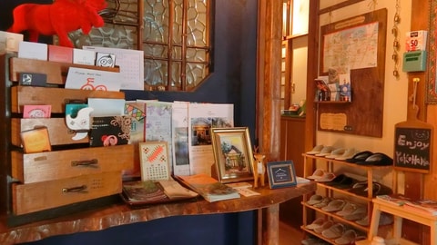 Interior entrance