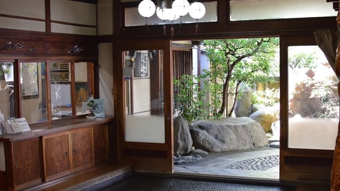 Interior entrance