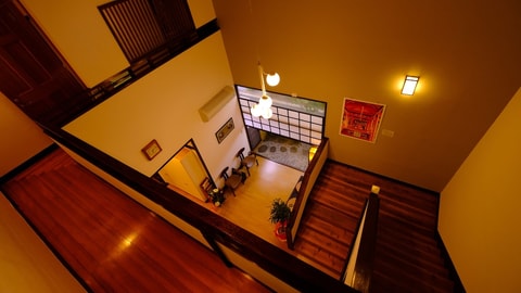 Interior entrance