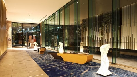 Interior entrance