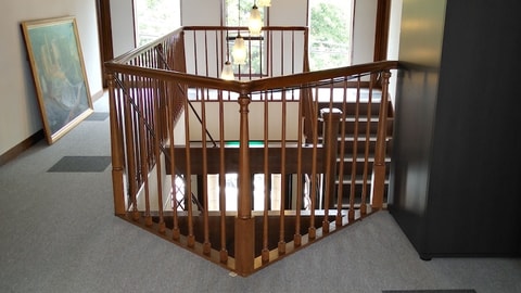 Interior entrance