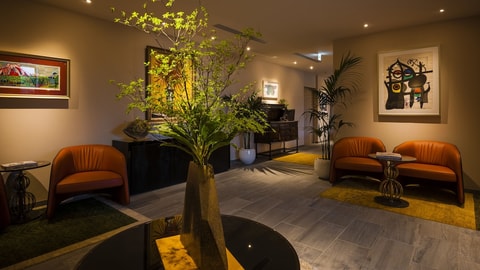 Interior entrance