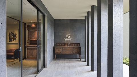 Interior entrance