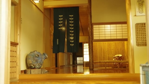 Interior entrance