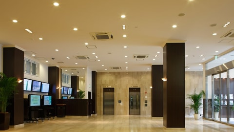 Interior entrance