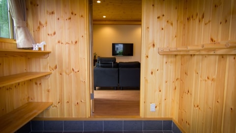 Interior entrance