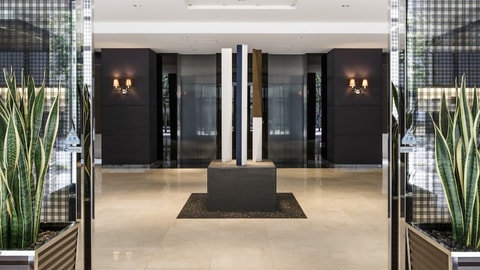 Interior entrance