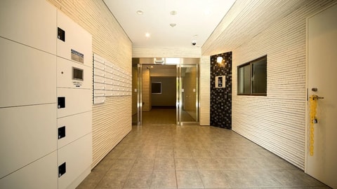 Interior entrance