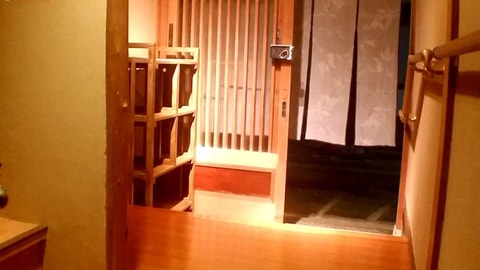 Interior entrance