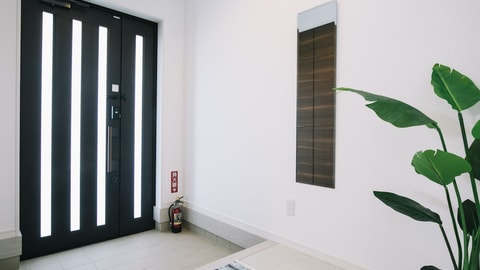 Interior entrance