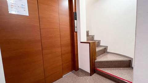 Interior entrance
