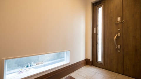 Interior entrance