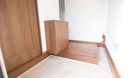 Interior entrance