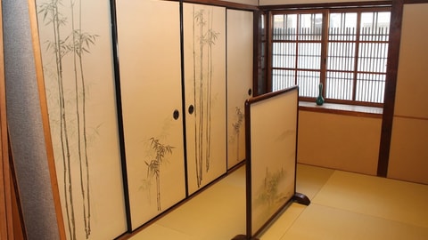 Interior entrance