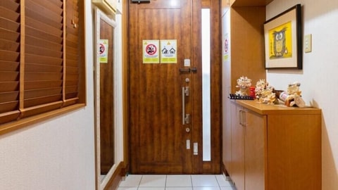 Interior entrance