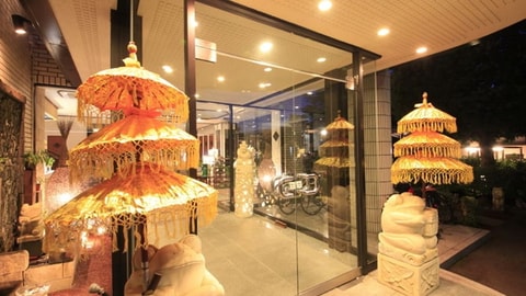 Interior entrance