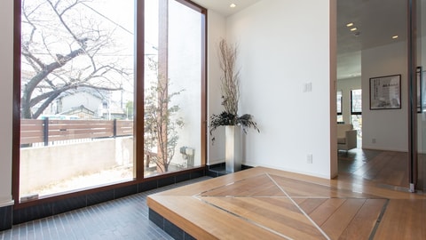 Interior entrance