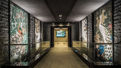 Interior entrance