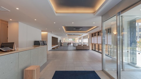 Interior entrance
