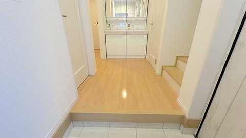 Interior entrance