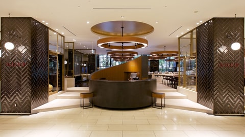 Interior entrance