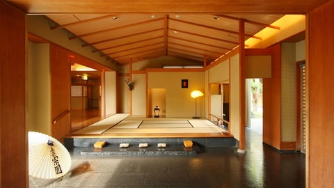Interior entrance