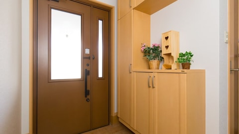 Interior entrance